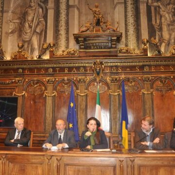Viterbo, presentati  i nuovi interventi per l’illuminazione del parcheggio del Sacrario.