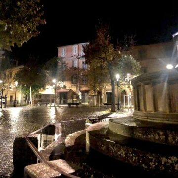 Viterbo, accesa illuminazione Piazza San Faustino: ok, è quella giusta