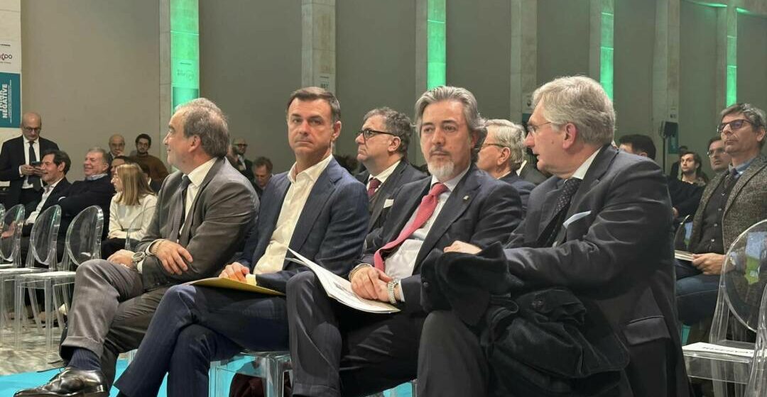 L’onorevole Battistoni al BiogasItaly di Roma
